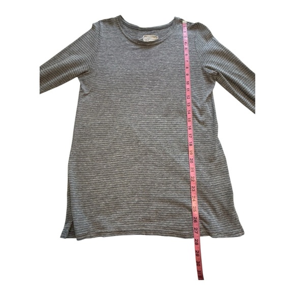 Current Elliott The Petit Tee 3/4 Sleeve In Stevie Stripe - Size Small - Picture 8 of 14